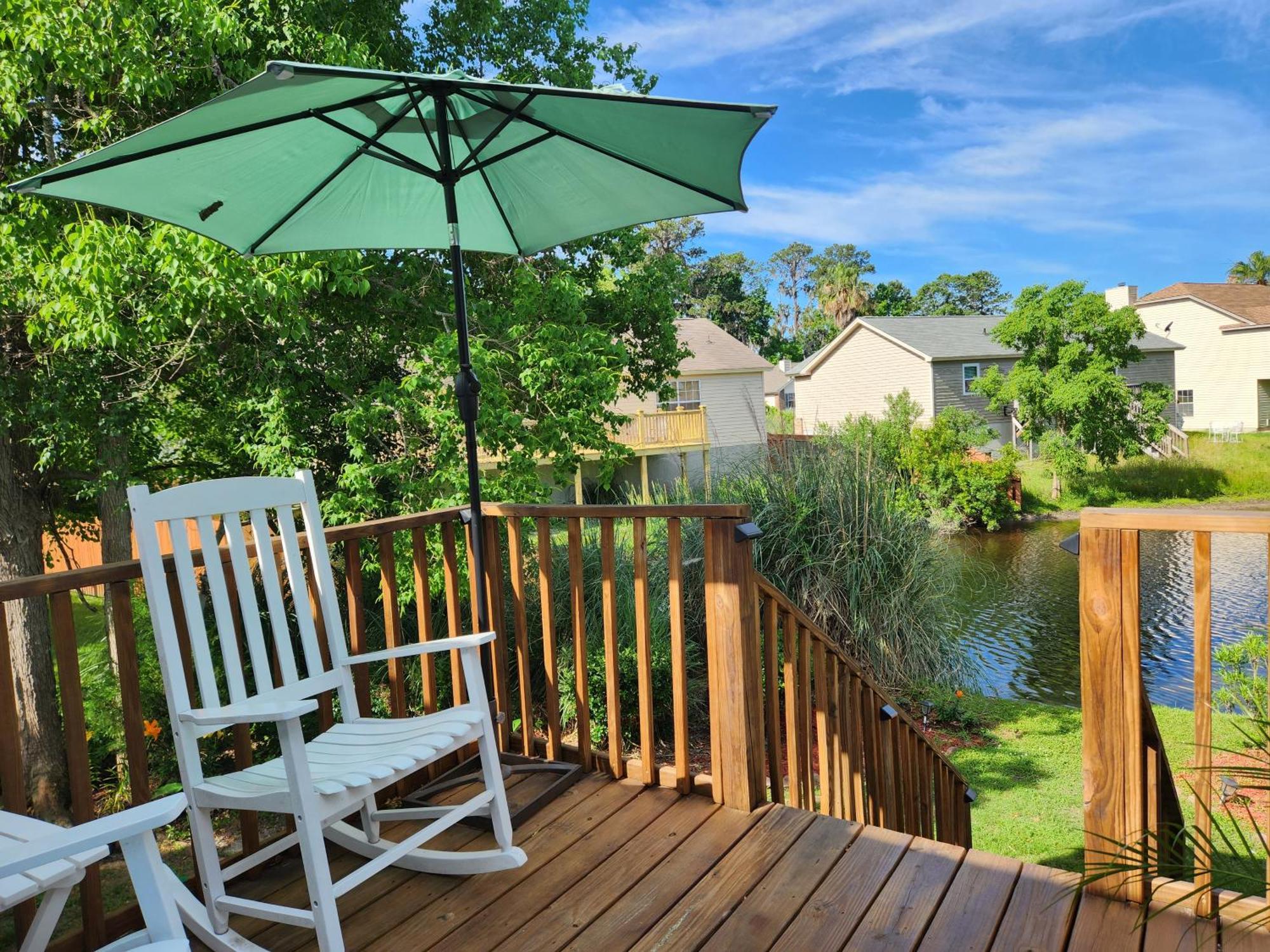 Savannah Lakefront Retreat Near Tybee Beach With King Bed And Free Parking Exterior photo